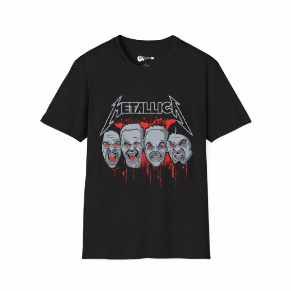 Metallica Vampire Faces Black T-Shirt