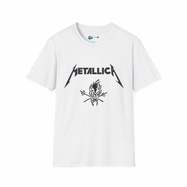 Metallica Skull Logo White T-Shirt