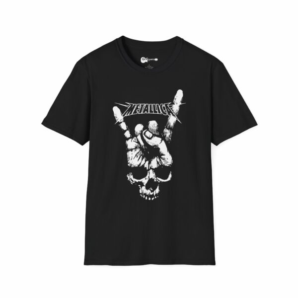 Metallica Rock Hand Skull Black T-Shirt