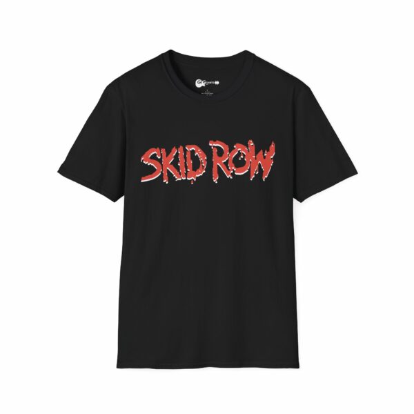 Skid Row Classic Logo Black T-Shirt