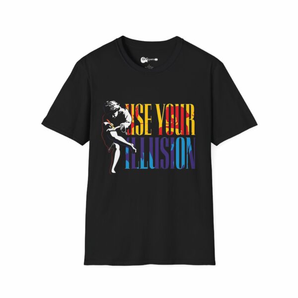 Guns N’ Roses Use Your Illusion "I & II" Mix Black T-Shirt