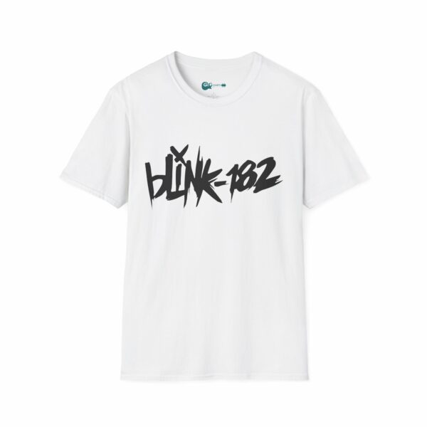 Blink-182 Graffiti Logo White T-Shirt