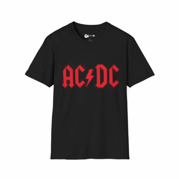 AC/DC Waivy Logo Black T-Shirt