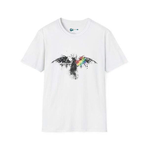 Pink Floyd Dark Side of the Moon Wings White T-Shirt