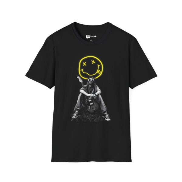 Nirvana Kurt Cobain Tribute Black T-Shirt