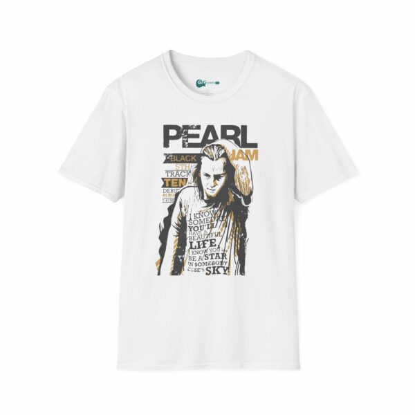 Pearl Jam Eddie Vedder White T-Shirt