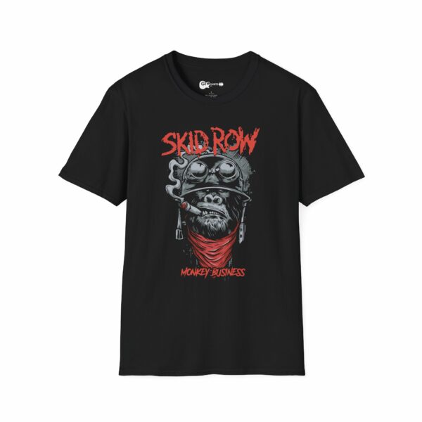 Skid Row Monkey Business Black T-Shirt