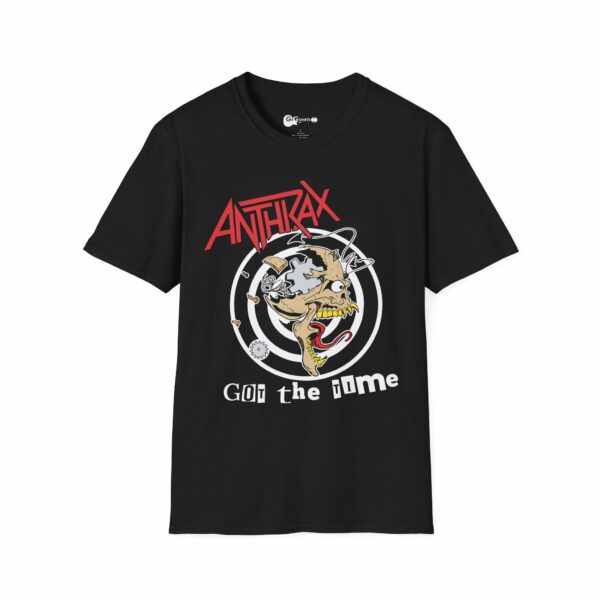 Anthrax Got the Time Black T-Shirt