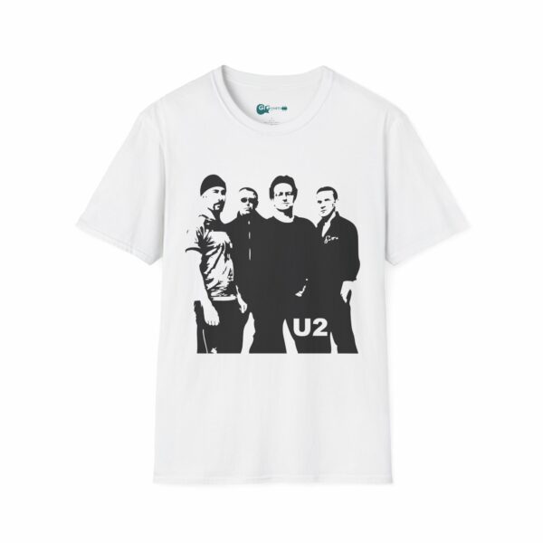 U2 Band Photo White T-Shirt