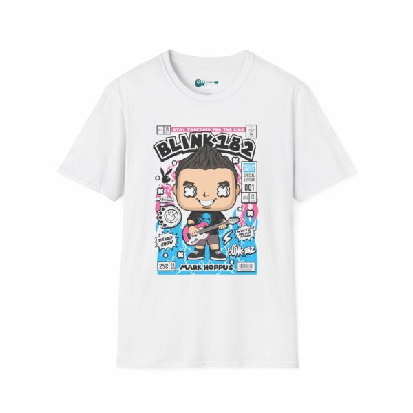 Blink-182 - Mark Hoppus Comic White T-Shirt