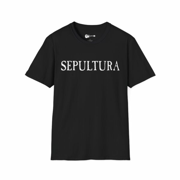 Sepultura Classic Logo Black T-Shirt