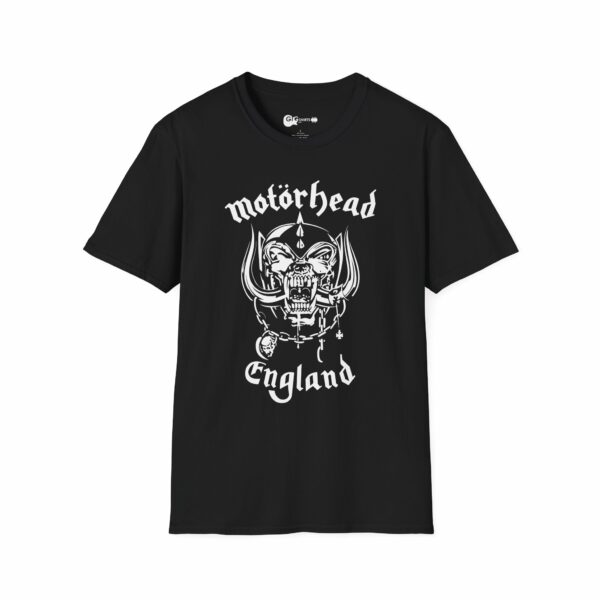 Motörhead England Logo Black T-Shirt