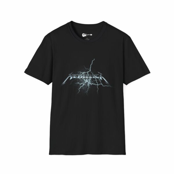 Metallica Ride the Lightning Design Black T-Shirt