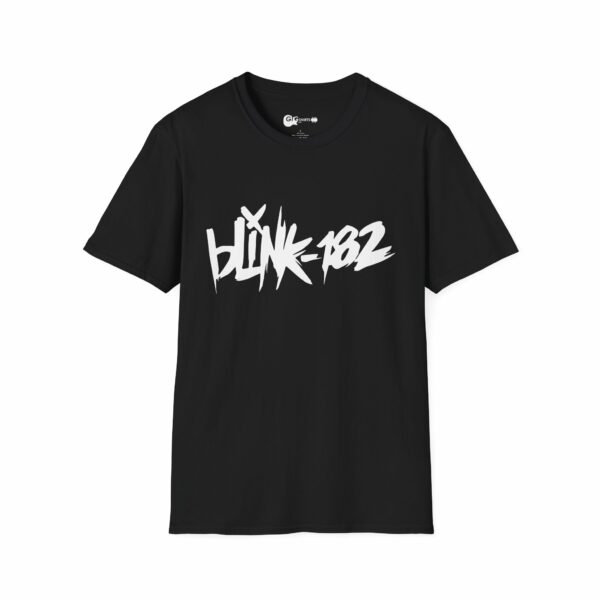 Blink-182 Graffiti Logo Black T-Shirt