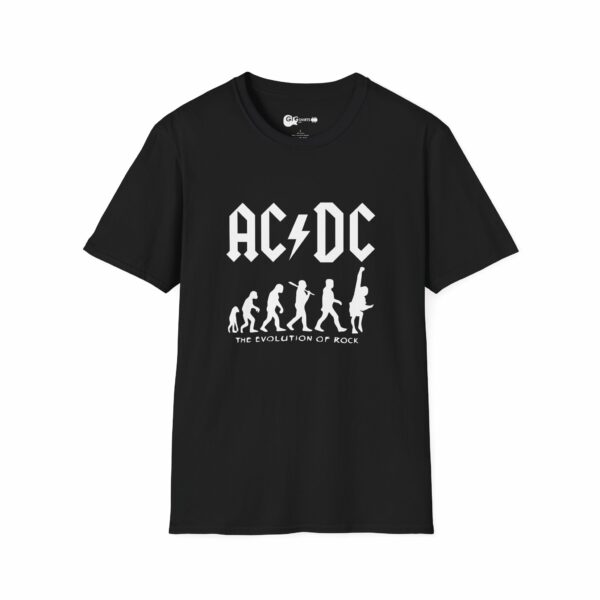 AC/DC Evolution of Rock Black T-Shirt