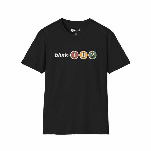 Blink-182 Subway Logo Black T-Shirt