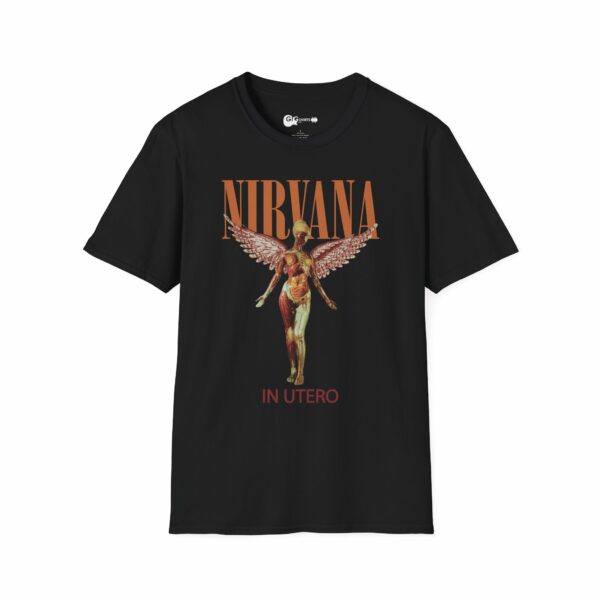 Nirvana In Utero Black T-Shirt